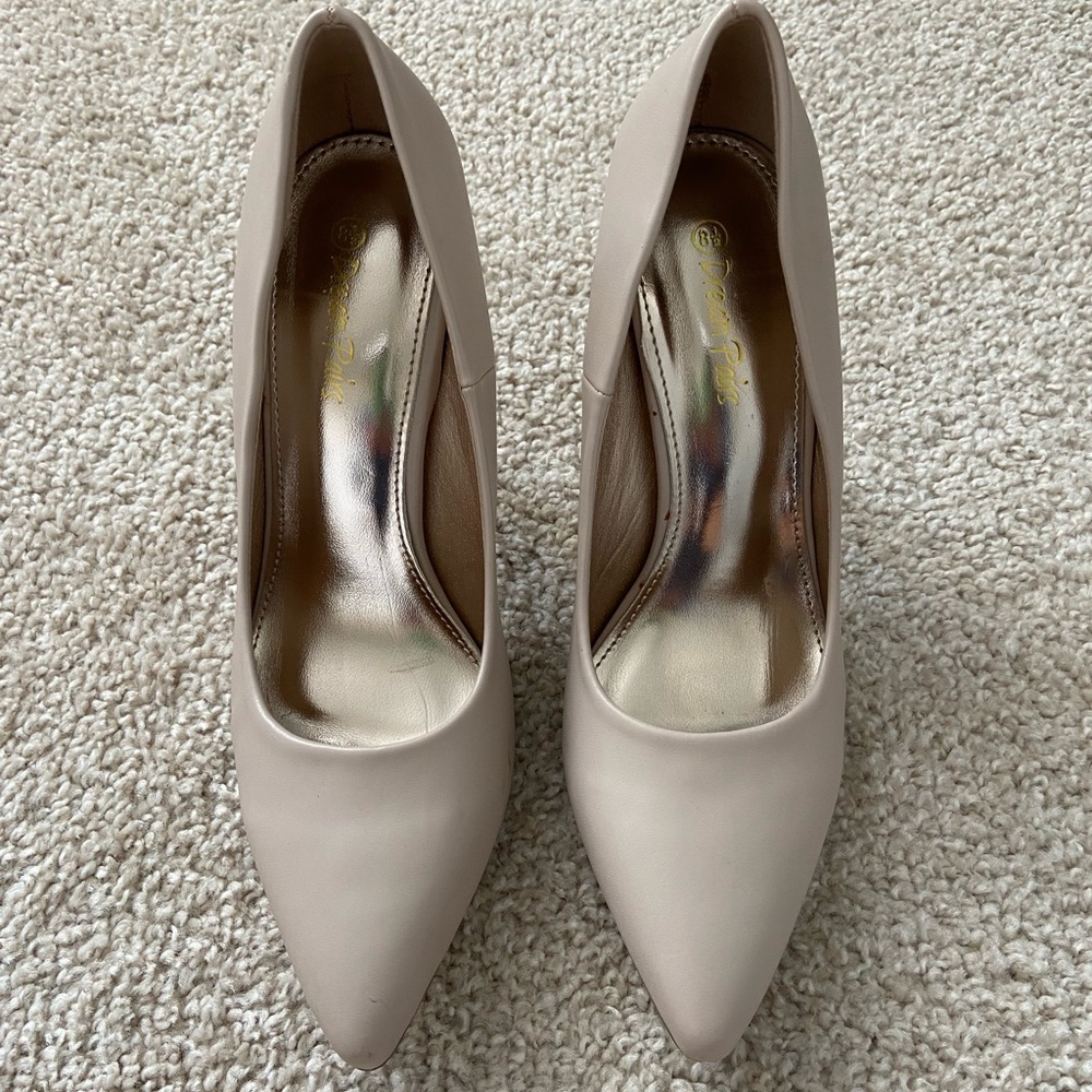 Dream Pairs Nude Heel